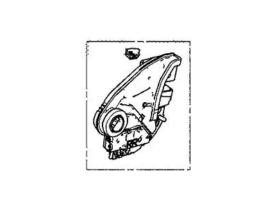 Acura 72610-TVA-A02 LATCH ASSY., R. RR