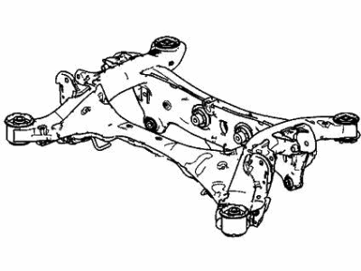 Acura 50300-TYA-A02 Sub-Frame, Rear (4Wd)