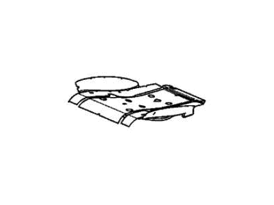 Acura 81134-TYA-A41 Heater Complete Right, Front C