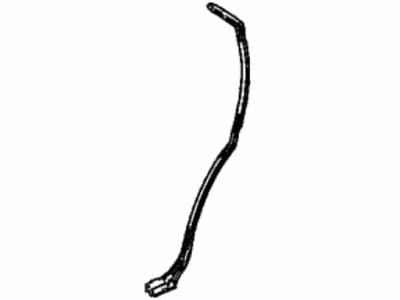 Acura 72829-TYA-A01 Gap Seal, Rear Right Door