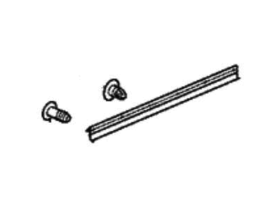 Acura 72827-TYA-A01 Seal, Rear