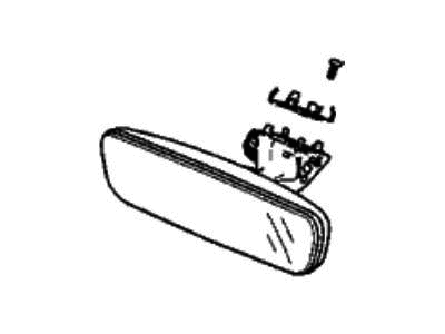 Acura 76400-TYA-A02 MIRROR, REARVIEW
