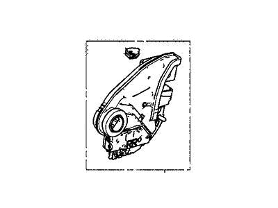 Acura 72650-TVA-A02 LATCH ASSY., L. RR