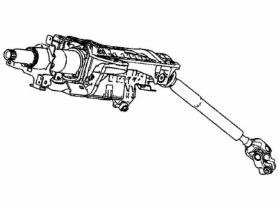 Acura 53200-TYA-A04 Column Assembly, Steering