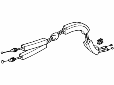 Acura 72674-TYA-A01 Cable Assembly, Rear