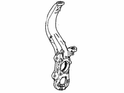 Acura 51215-TYA-A02 Knuckle Complete, Front Left