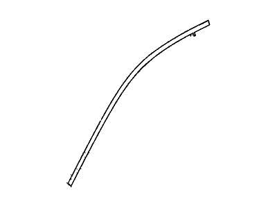 Acura 72465-TYA-A01 Molding, Front Left Dr Sash