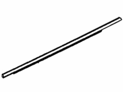 Acura 72950-TYA-A01 Molding, Rear Left Door
