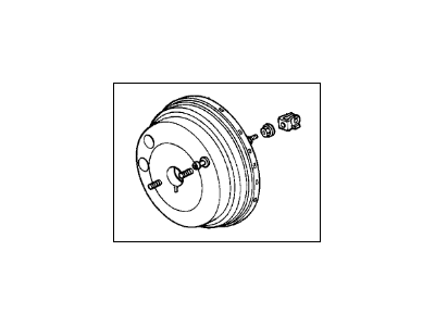 Acura 46400-SK7-A02 Power Assembly, Master (7"+8")