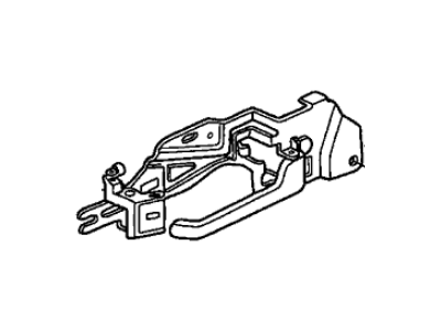 Acura 72120-SK7-A03ZB Handle Assembly, Passenger Side Inside (Silky Ivory)