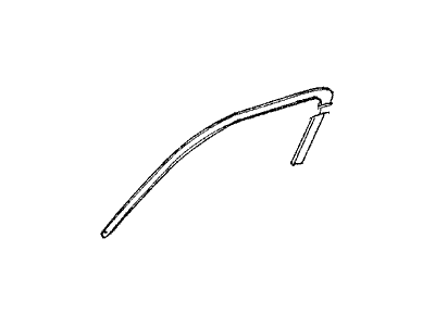 Acura 04824-SK7-A00ZB Seat Belt Set, Right Rear (Graphite Black)