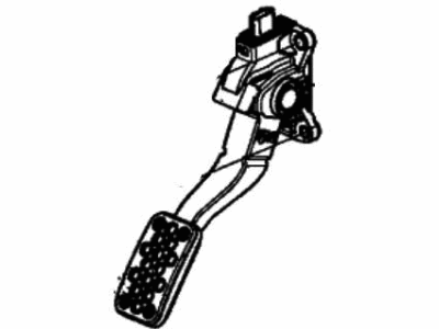 Acura 17800-TR0-L01 Pedal Assembly, Accelerator