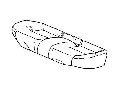 Acura 82131-T3R-A11ZA Trim Cover (Luxury Saddle Brown)