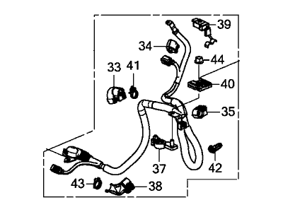 Acura 32410-TRX-A00 Cable Assembly, Starter