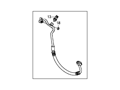Acura 80315-TRX-A03 Hose, Discharge