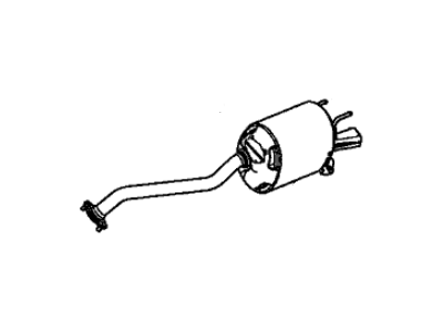 Acura 18305-TYT-A01 Muffler, Driver Side Exhaust