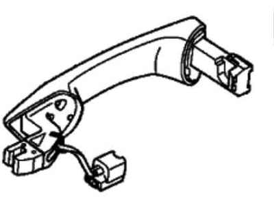 Acura 72681-TYS-A02ZB Handle, Driver Side (Extreme Crimson Pearl)
