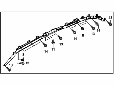 Acura 78875-TZ5-A87 Module, Driver Side Si Curt Ab