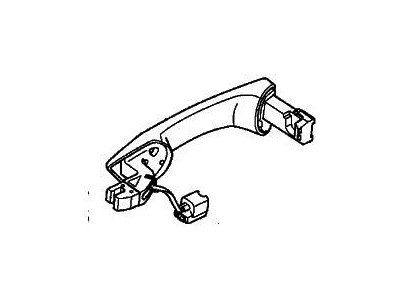 Acura 72641-TYS-A02ZB Handle, Passenger Side (Extreme Crimson Pearl)