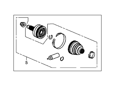 Acura 44014-TRX-A01 Joint Set, Outboard