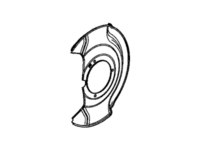 Acura 45255-TRX-A00 Splash Guard, Front