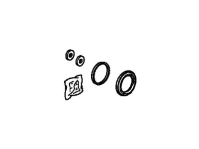 Acura 01473-TYS-H20 Set, Rear (17"-Epb)