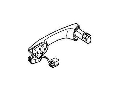 Acura 72181-TZ5-A12 Handle, Left Front