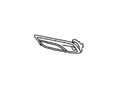 Acura 71107-TZ5-A10 Garnish, Left Front Bumper Fog