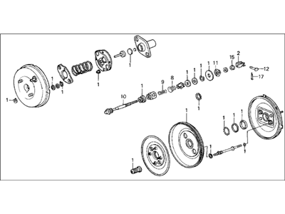 Acura 46400-SD4-023 Power Assembly, Master (10") (Nissin)