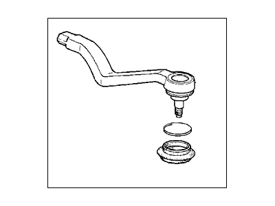 Acura 53560-SD4-003 End, Driver Side Tie Rod
