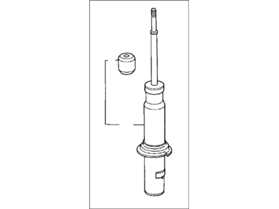 Acura 51606-SD4-A01 Shock Absorber Unit, Left Front (Showa)