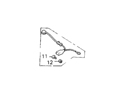 Acura 32410-SD4-A01 Cable Assembly, Starter (Sumitomo)