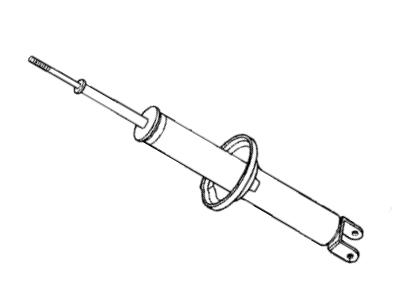 Acura 52611-SD4-Z03 Shock Absorber Unit, Rear (Showa)