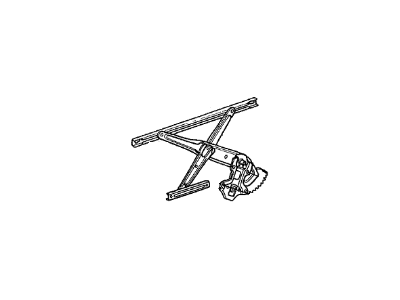 Acura 72211-SD4-014 Regulator, Right Front Door Power