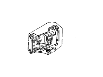 Acura 72620-SD4-003 Handle Assembly, Right Rear Inside