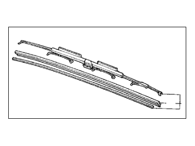 Acura 76620-SD4-306 Windshield Wiper Blade