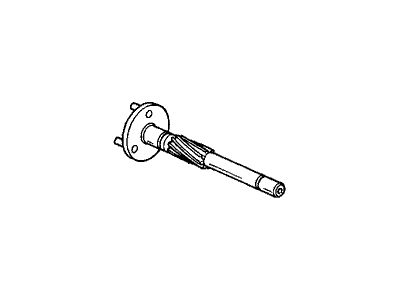 Honda 31213-PNA-003 Shaft, Drive