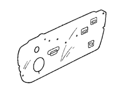 Acura 72321-SL0-900 Seal, Right Front Door Hole (Passenger Side)