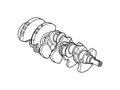 Acura 13310-PR7-J00 Crankshaft
