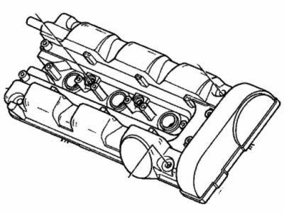 Acura 12320-PR7-A00 Cover, Rear Cylinder Head