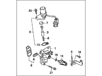 Acura 15810-PR7-A00 Valve Assembly, Spool