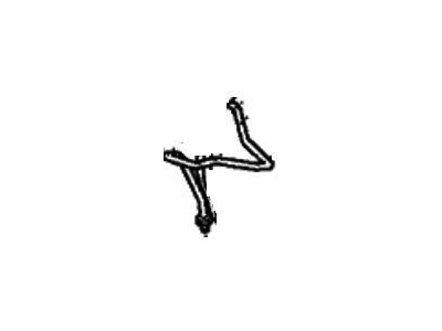 Acura 46377-TL1-G00 Pipe X, Brake