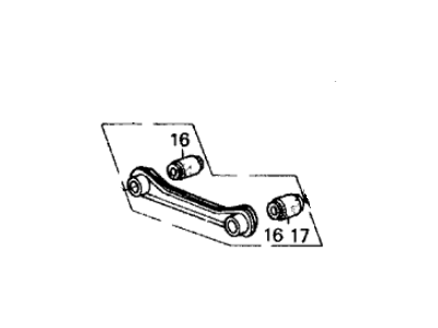 Acura 52350-SG0-A02 Arm A, Right Rear (Lower)