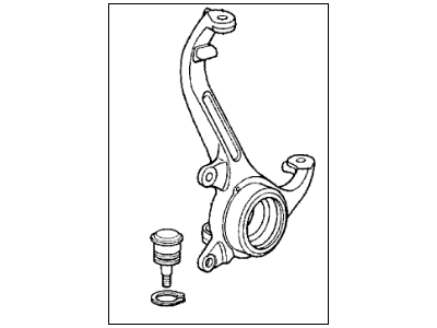 Acura 51210-SG0-505 Knuckle, Right Front