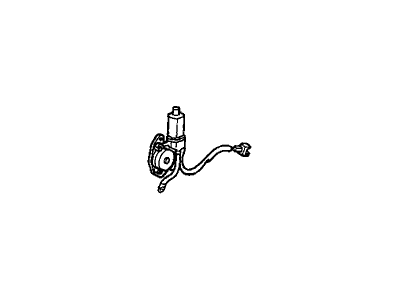 Acura 72255-SG0-S01 Motor Assembly, Driver Side Window