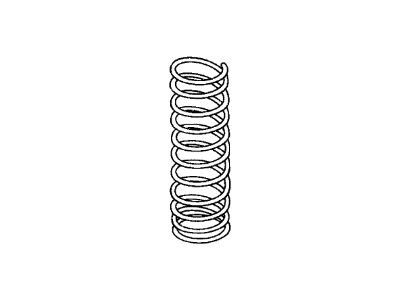 Acura 52441-SD4-Z01 Spring, Rear (Mitsuboshi Seiko)