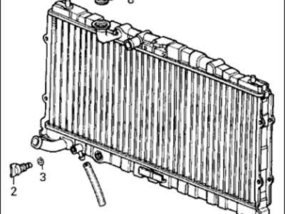 Acura 19010-PH7-305 Radiator