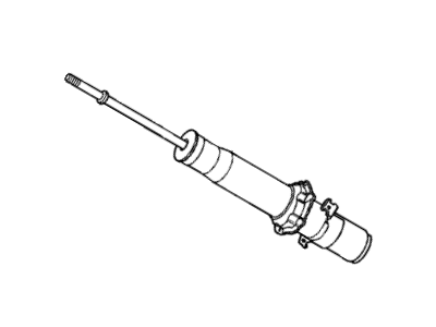 Acura 51606-SG0-034 Shock Absorber Unit, Left Front (Showa)
