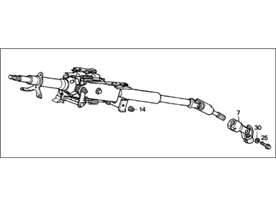 Acura 53200-SG0-A82 Column Assembly, Steering