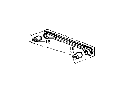 Acura 52355-SG0-A02 Arm B, Rear (Lower)